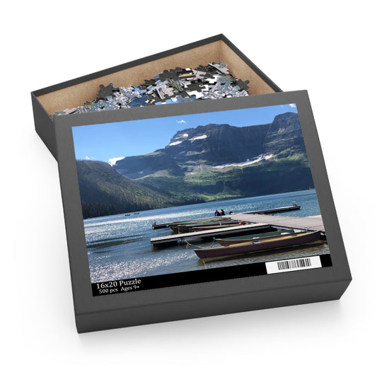 Scenic Lake Louise Puzzle - 500-Piece