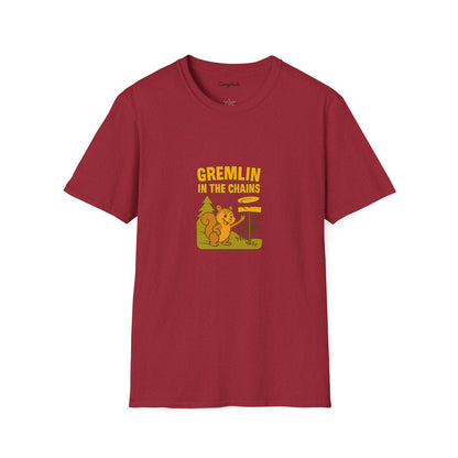 Unisex T-Shirt - Disc Golf Gremlin in the Chains