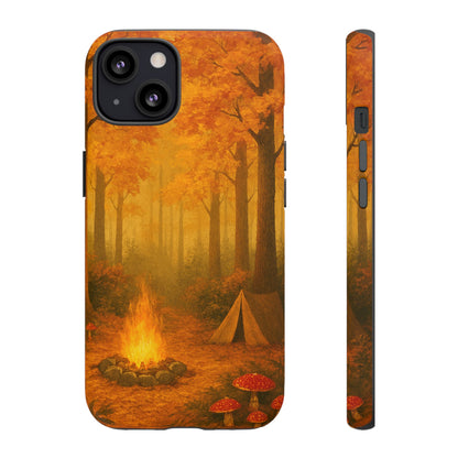 Tough Phone Case - Autumn Camping
