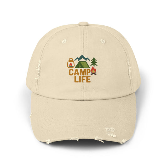 Distressed Cap - Camp Life