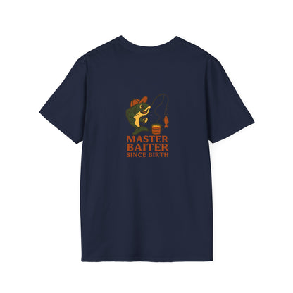 Unisex T-Shirt - Fun Master Baiter (2-sided graphic)