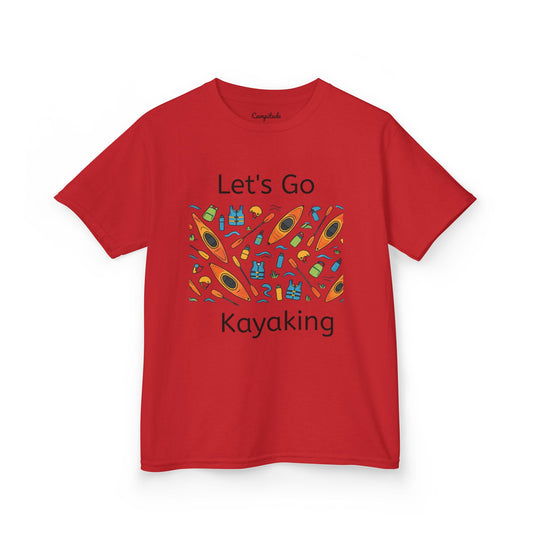 Kids T-Shirt - Let's Go Kayaking