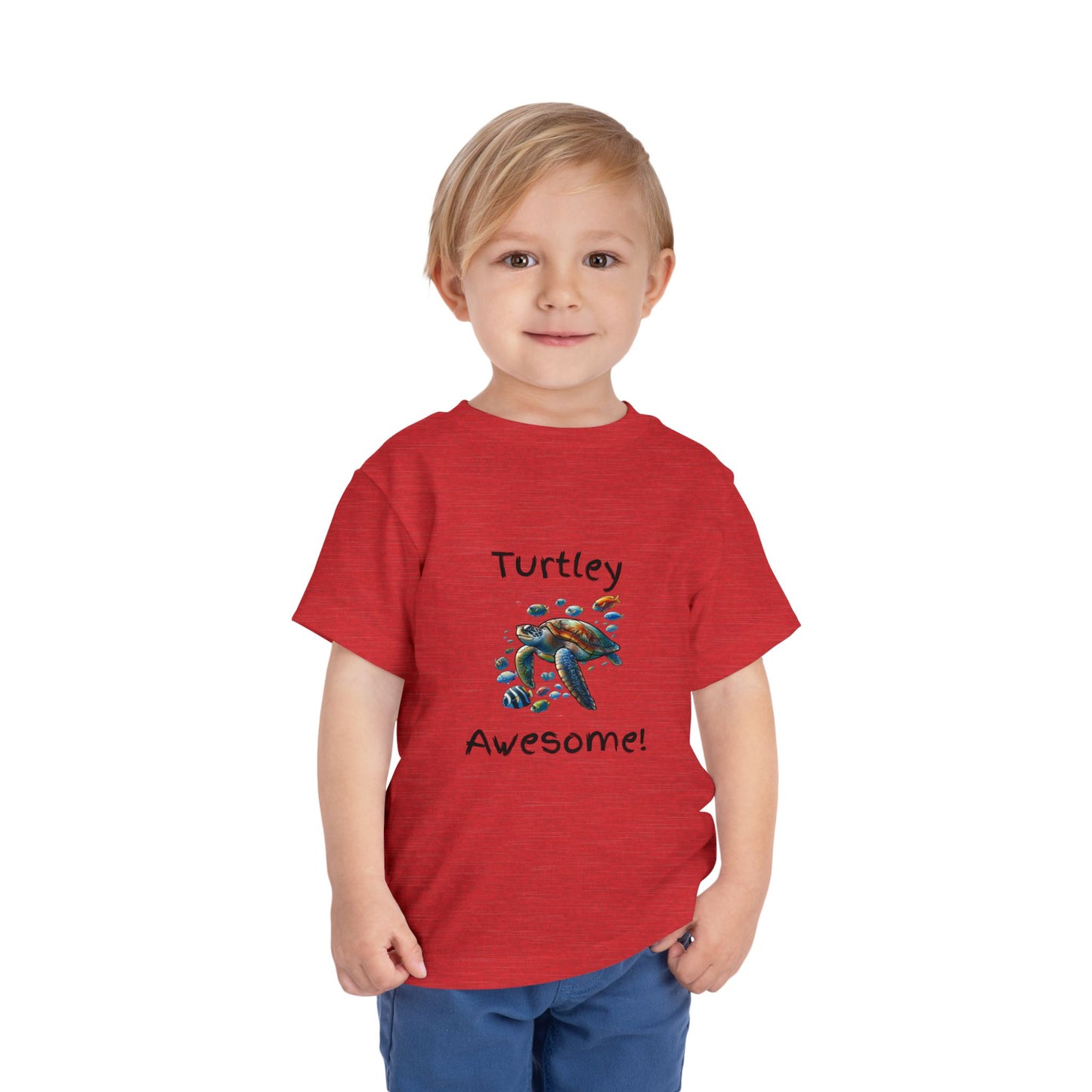 Turtle-Themed Toddler T-Shirt