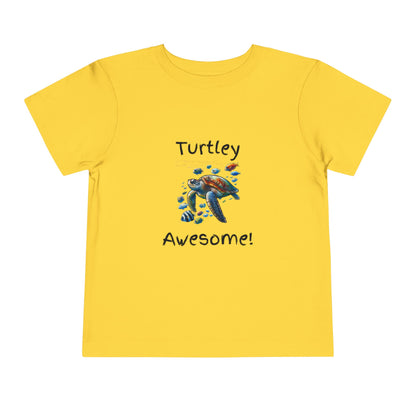 Turtle-Themed Toddler T-Shirt