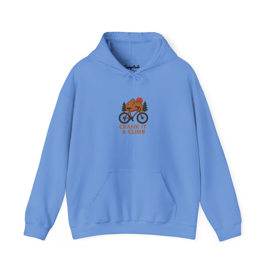 Unisex Hoodie - Crank It & Climb