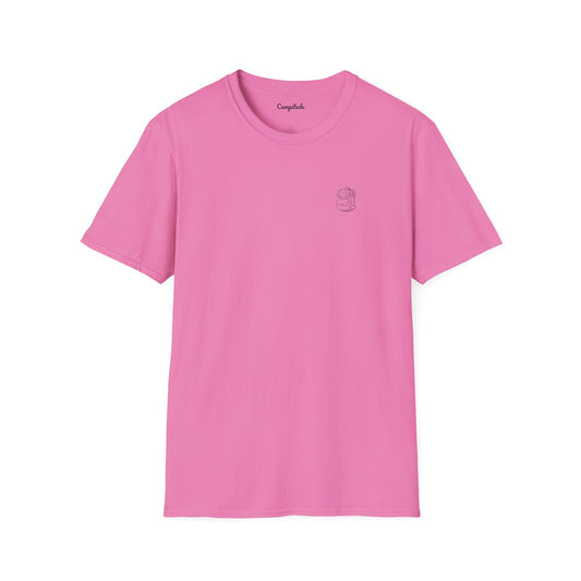 Unisex T-Shirt - Plan for the Day Hiking/Backpacking & Wine (2-sided graphic)