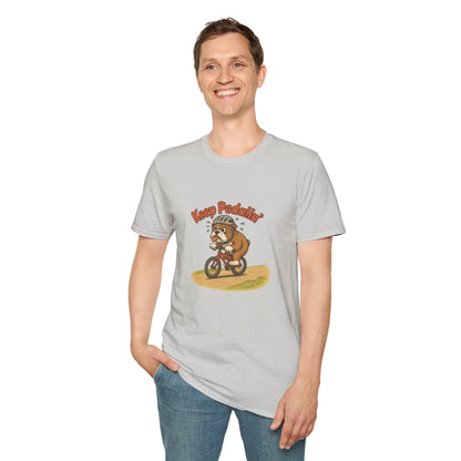 Unisex T-Shirt - Keep Pedalin'