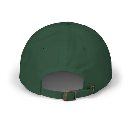 Classic Dad Cap - Fishing logo (white)