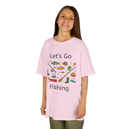 Kids T-Shirt - Let's Go Fishing