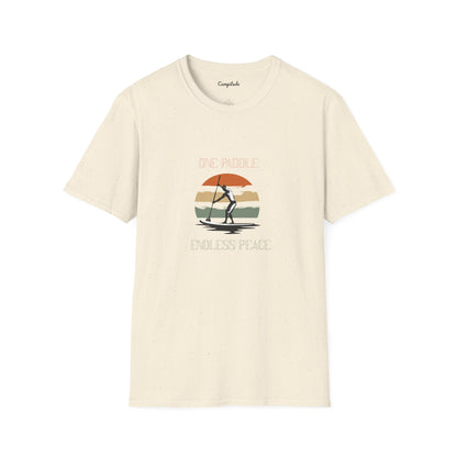 Unisex T-Shirt - One Paddle, Endless Peace