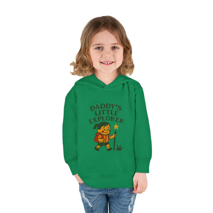 Toddler Hoodie - Daddy's Little Explorer (Girl)