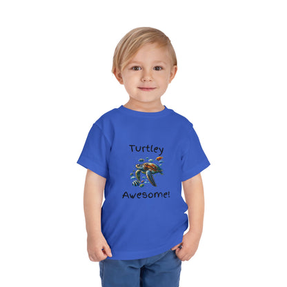 Turtle-Themed Toddler T-Shirt