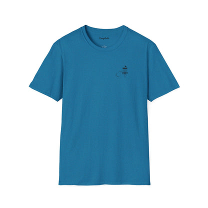 Unisex T-Shirt - Plan for the Day Disc Golf & Wine (2-sided graphic)