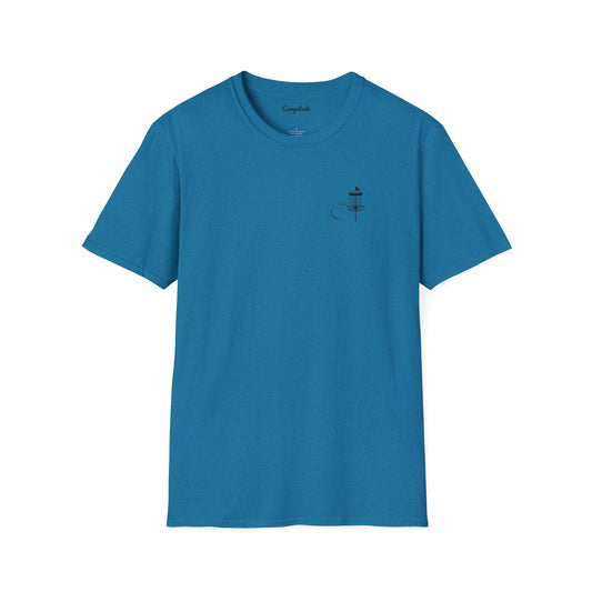 Unisex T-Shirt - Plan for the Day Disc Golf & Wine (2-sided graphic)