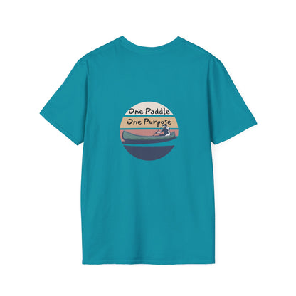 Unisex T-Shirt - One Paddle, One Purpose (2-sided graphic)