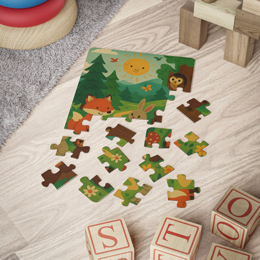 Kids' Nature Puzzle, 30-Piece Jigsaw for Learning