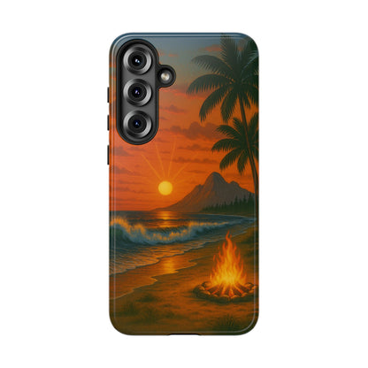 Tough Phone Case - Tropical Sunset Phone