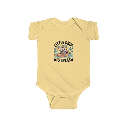 Infant Onesie Bodysuit - Little Drip, Big Splash