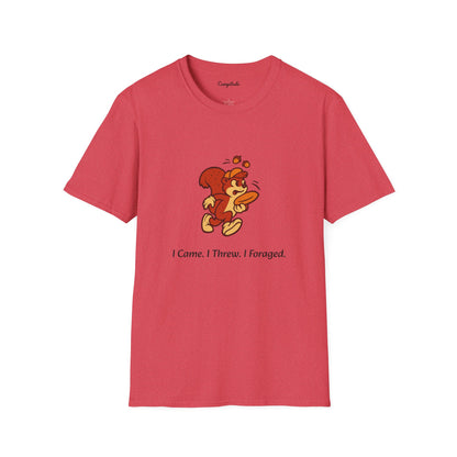 Unisex T-Shirt - I Came. I Threw. I Foraged