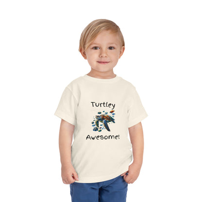 Turtle-Themed Toddler T-Shirt