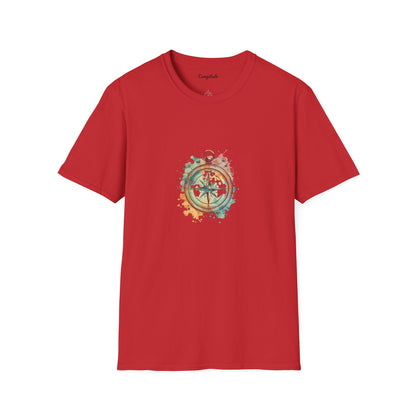 Unisex T-Shirt - Geocache Colorful Compass