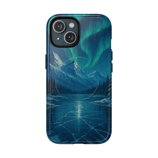 Tough Phone Case - Northern Lights Design