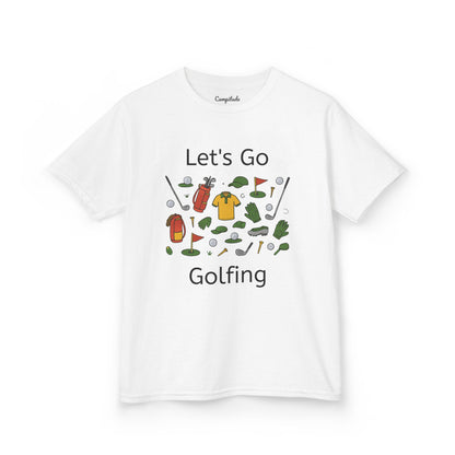 Kids T-Shirt - Let's Go Golfing