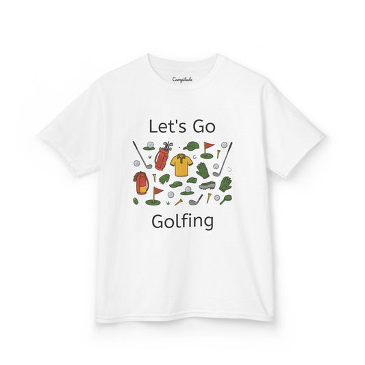 Kids T-Shirt - Let's Go Golfing