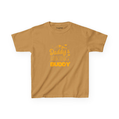 Kids Heavy Cotton™ T-Shirt - Daddy's Hiking Buddy