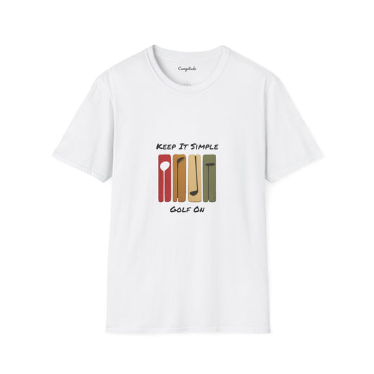 Unisex T-Shirt - Keep It Simple, Golf On