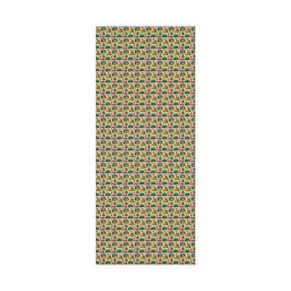 Eco-Friendly Camping-Themed Gift Wrap Paper