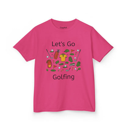 Kids T-Shirt - Let's Go Golfing