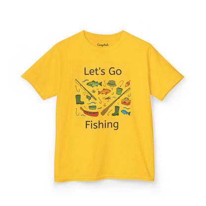 Kids T-Shirt - Let's Go Fishing