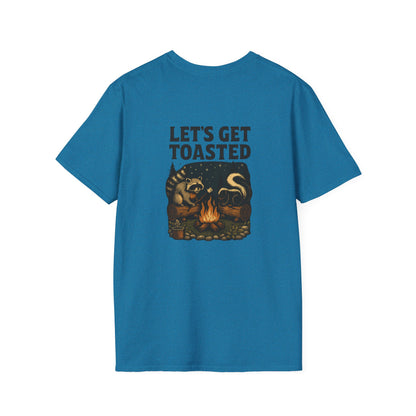 Unisex T-Shirt - Let's Get Toasted (2-sided graphic)