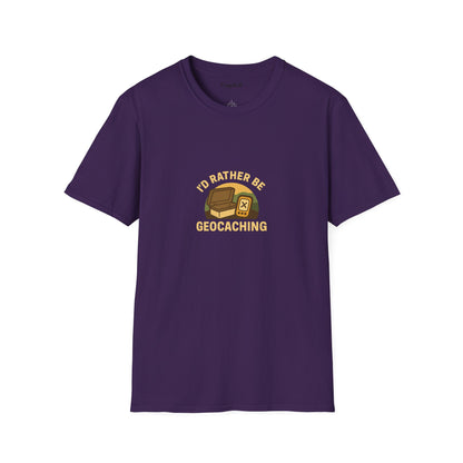 Unisex T-Shirt - I'd Rather Be Geocaching