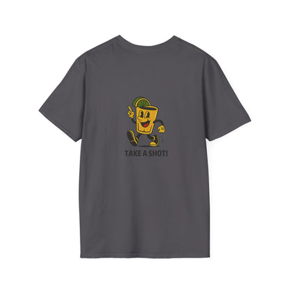 Unisex T-Shirt - Take a Shot - Tequila (2-sided graphic)