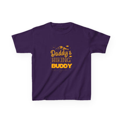 Kids Heavy Cotton™ T-Shirt - Daddy's Hiking Buddy