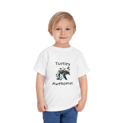 Turtle-Themed Toddler T-Shirt