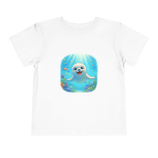 Adorable Seal Graphic Toddler T-Shirt