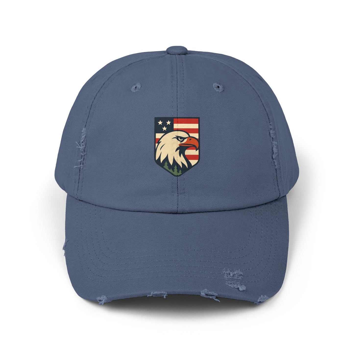 Distressed Cap - Patriotic Vintage Americana