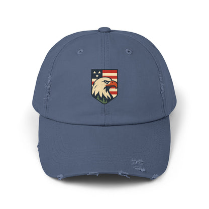 Distressed Cap - Patriotic Vintage Americana