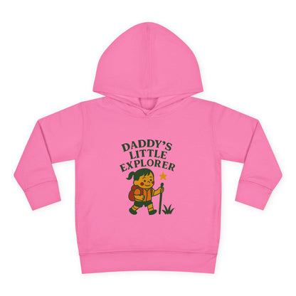 Toddler Hoodie - Daddy's Little Explorer (Girl)
