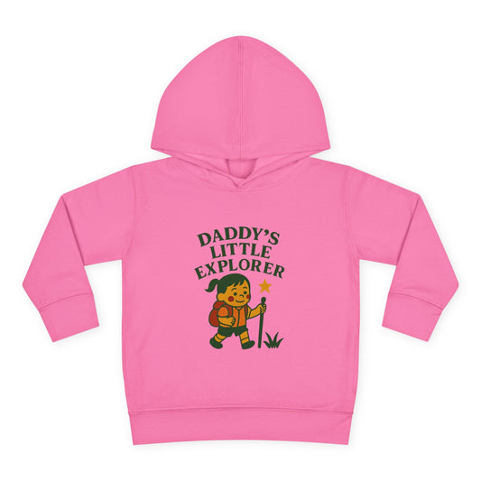 Toddler Hoodie - Daddy's Little Explorer (Girl)