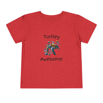 Turtle-Themed Toddler T-Shirt