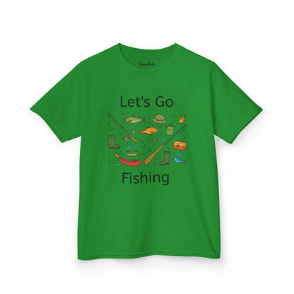 Kids T-Shirt - Let's Go Fishing