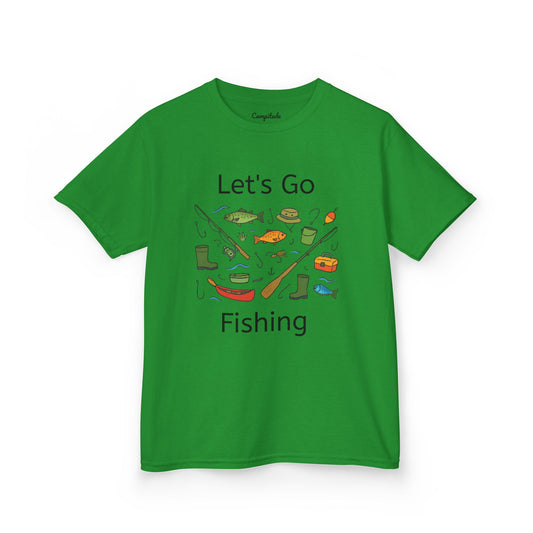 Kids T-Shirt - Let's Go Fishing