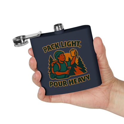 Hiking Flask - Pack Light Pour Heavy