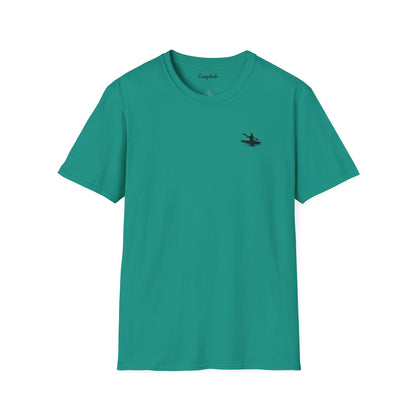 Unisex T-Shirt - Plan for the Day Kayaking & Bourbon (2-sided graphic)