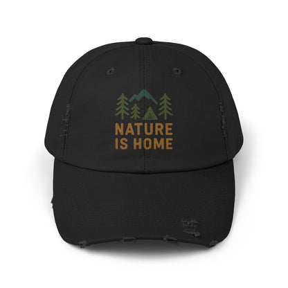 Distressed Cap - Nature is Home