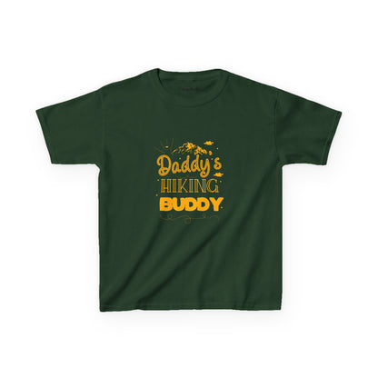 Kids Heavy Cotton™ T-Shirt - Daddy's Hiking Buddy